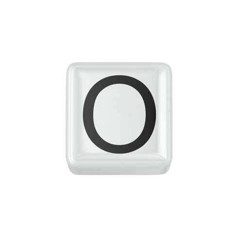 ELEMENTO LETTERA IN CERAMICA BIANCA DCHFO3321